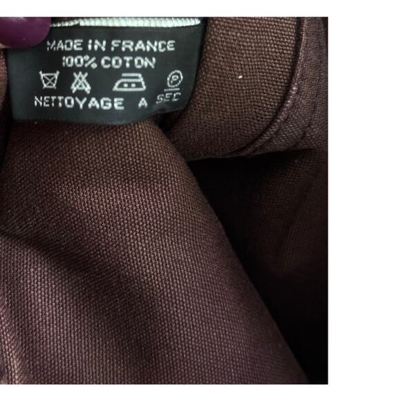 Authentic‎ Vintage Hermes Canvas Herline PM Small Tote - Picture 6 of 16